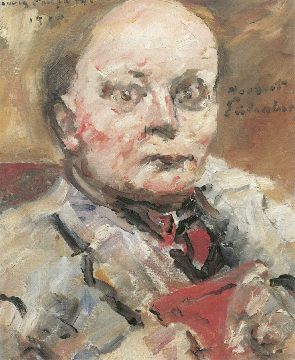 Portrét básníka Herberta Eulenberga od Lovis Corinth