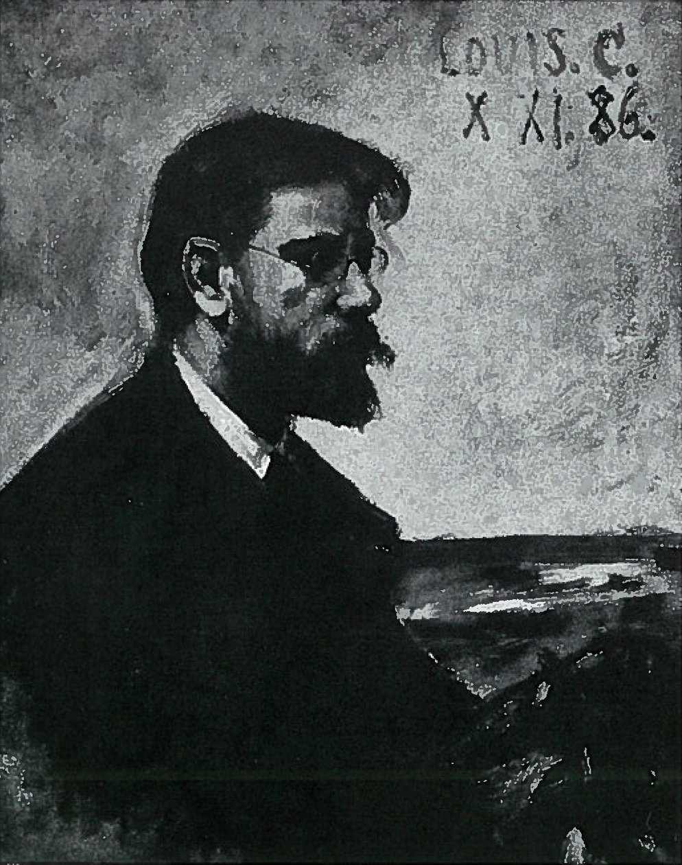 Portrét malíře Heinricha Frickena od Lovis Corinth