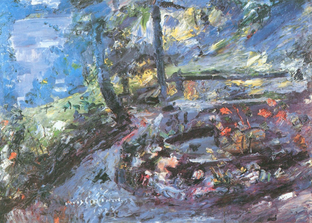 Deštivá nálada ve Walchensee od Lovis Corinth