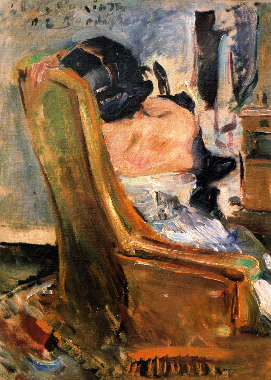 Zpětný akt Charlotte Berend-Corinthn od Lovis Corinth