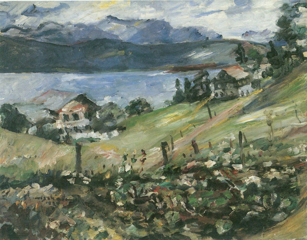  Walchensee, Gemusegartenn od Lovis Corinth