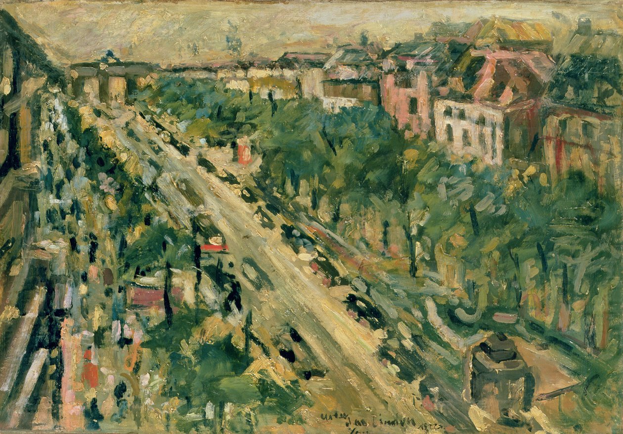 Berlín, Unter den Linden, 1922 od Lovis Corinth