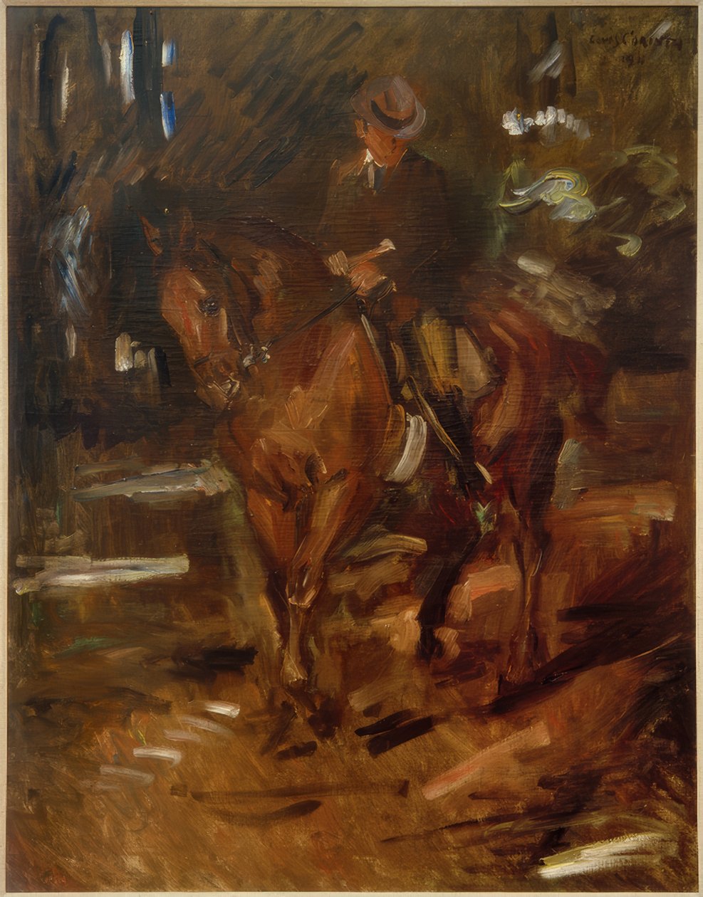 Ranní jízda od Lovis Corinth