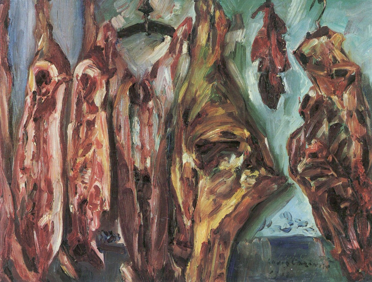 Ryba stillbenn od Lovis Corinth
