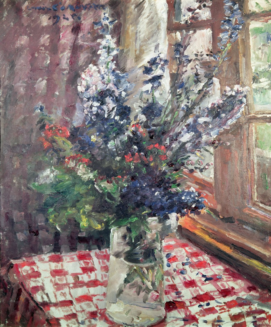 Larkspur, 1924 od Lovis Corinth