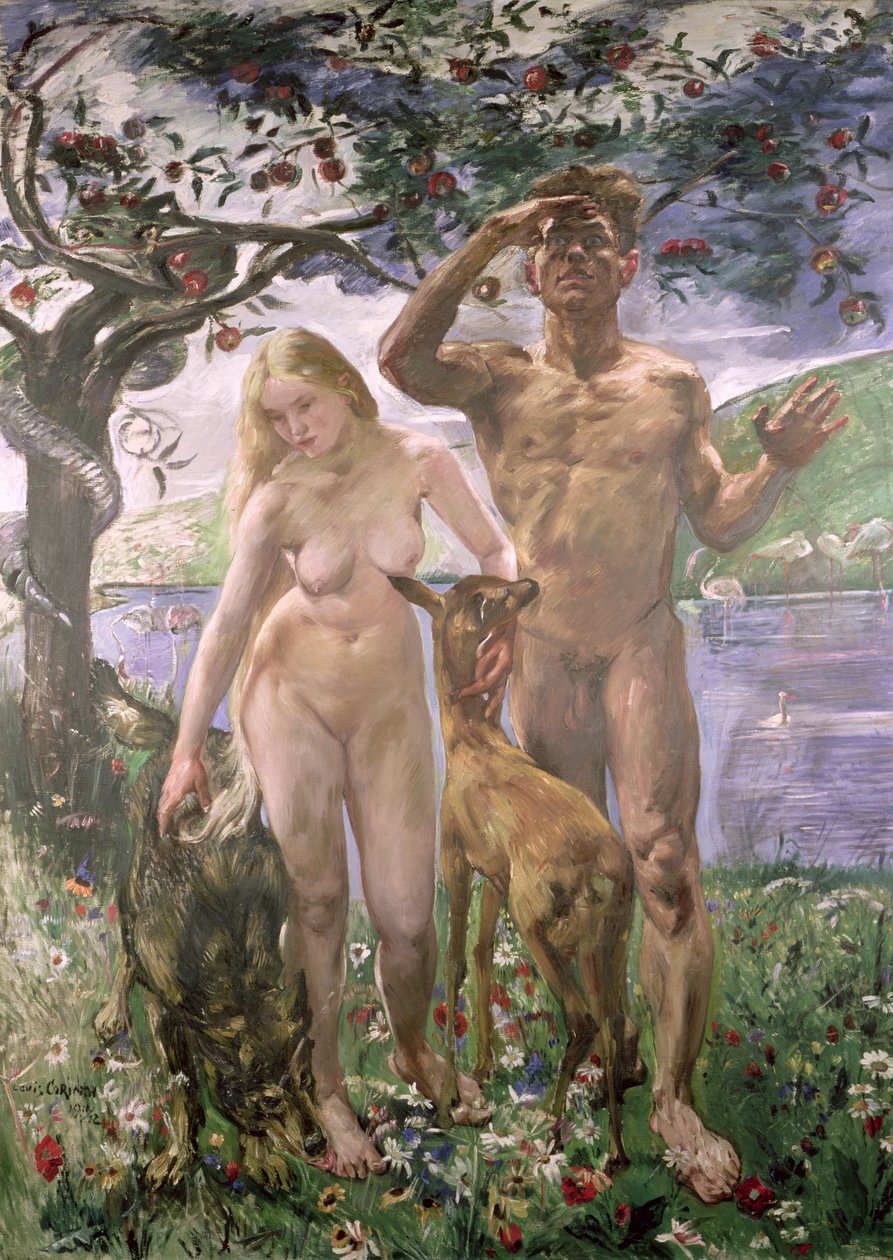 Ráj, 1911-12 od Lovis Corinth