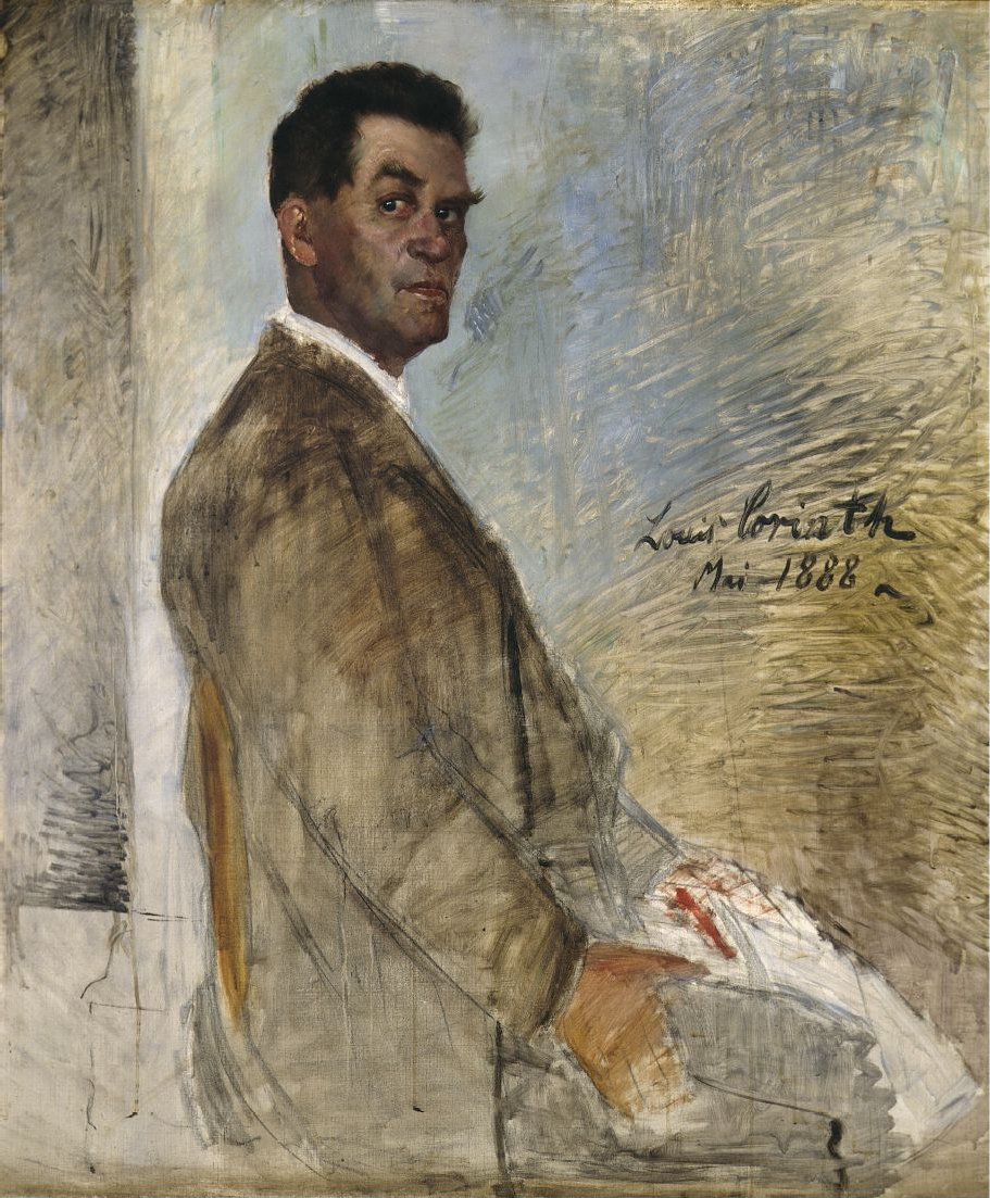 Portrét Franze Heinricha Corintha, otce umělce od Lovis Corinth