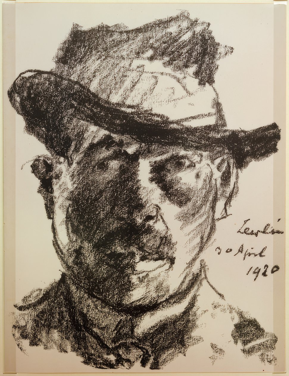 Autoportrét od Lovis Corinth