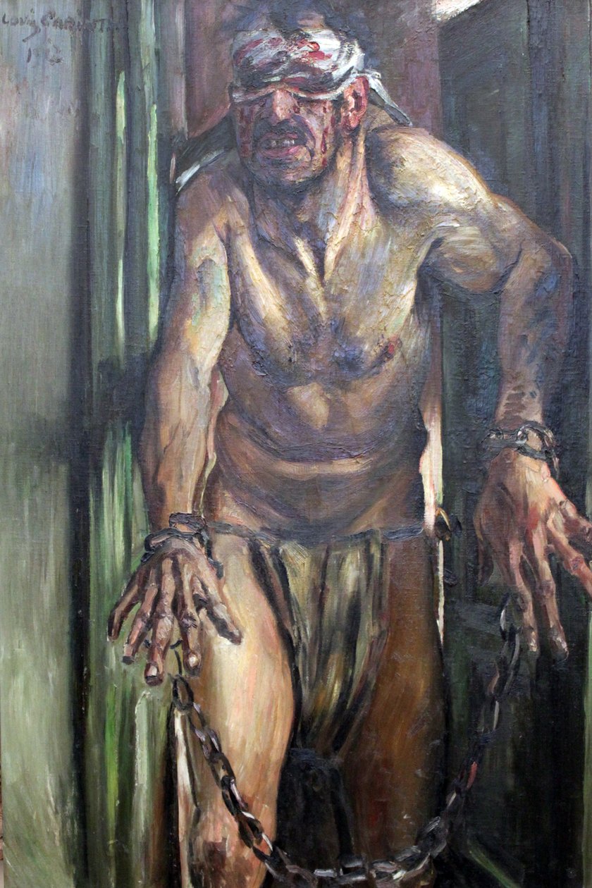 Slepý Simson od Lovis Corinth