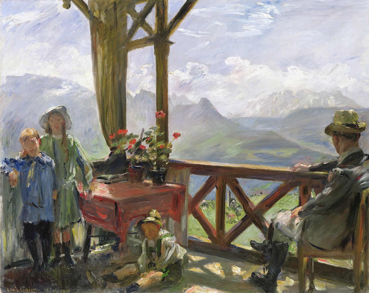 Klobenstein, 1910 od Lovis Corinth