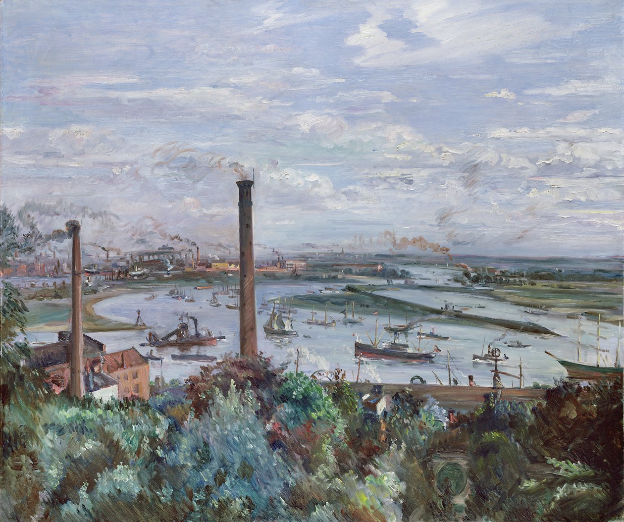 Pohled na Kohlbrand, 1911 od Lovis Corinth