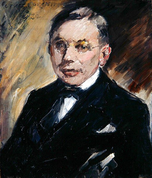Portrét Ernsta Opplera od Lovis  Corinth