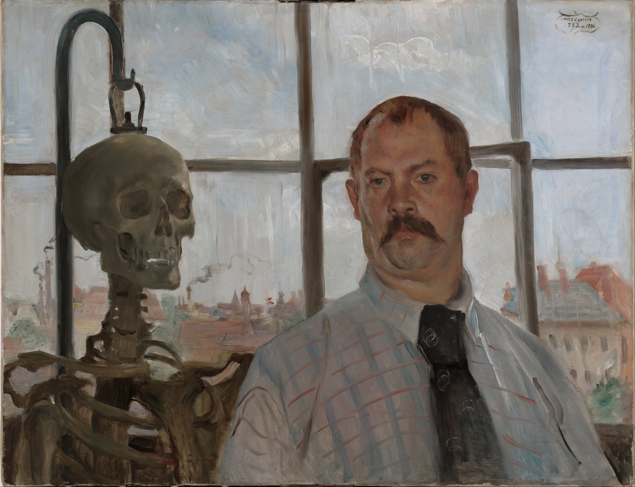 Autoportrét od Lovis (1858-1925) Corinth