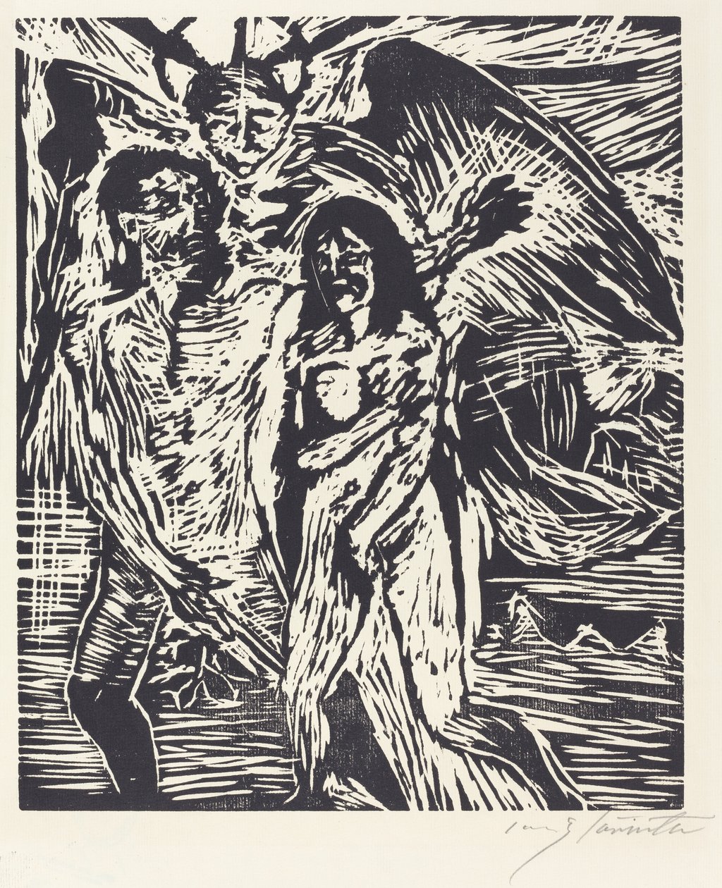 Vyhnání z ráje Vyhnání z ráje, 1919. od Lovis Corinth