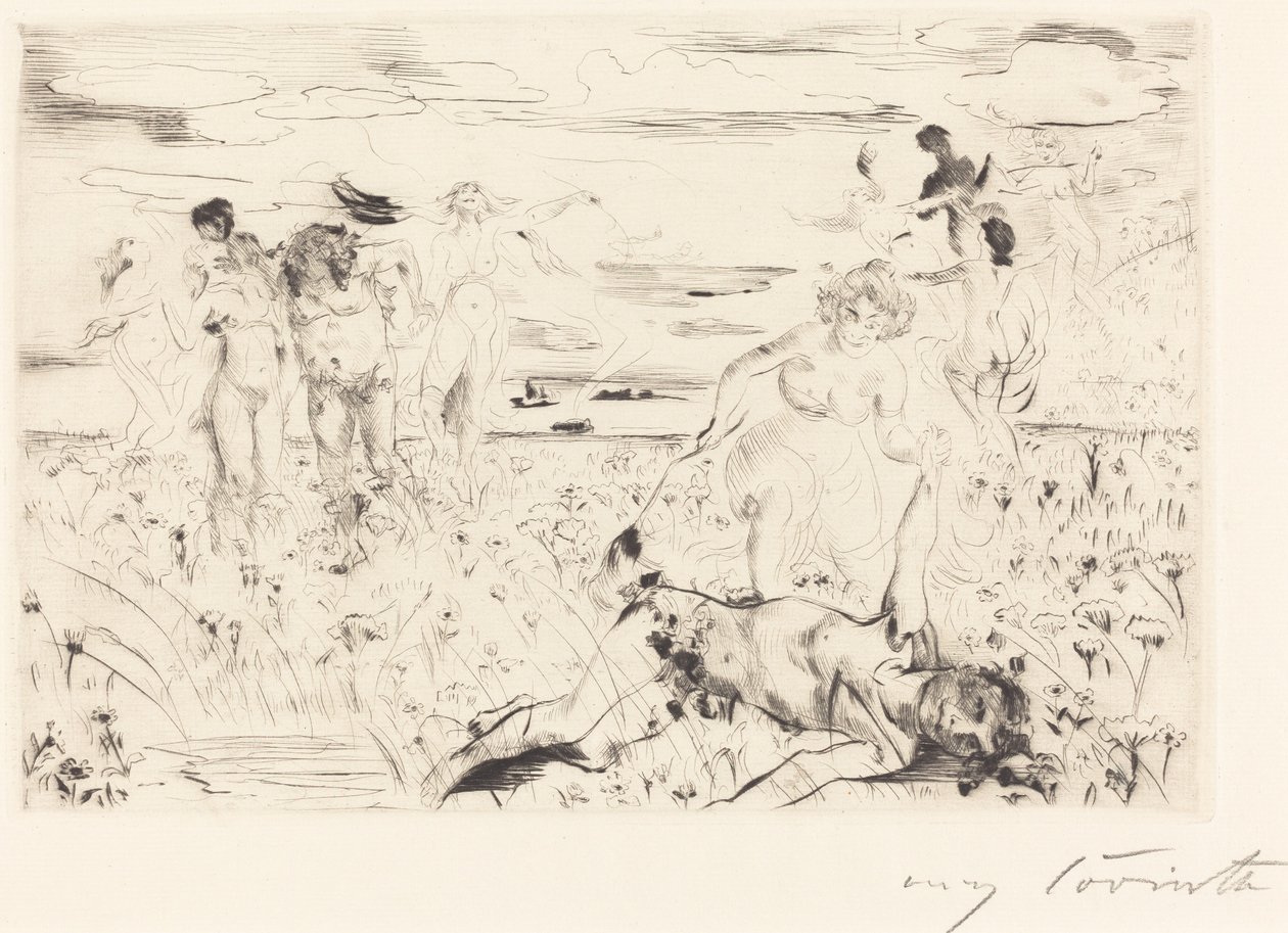 bachchanal od Lovis Corinth