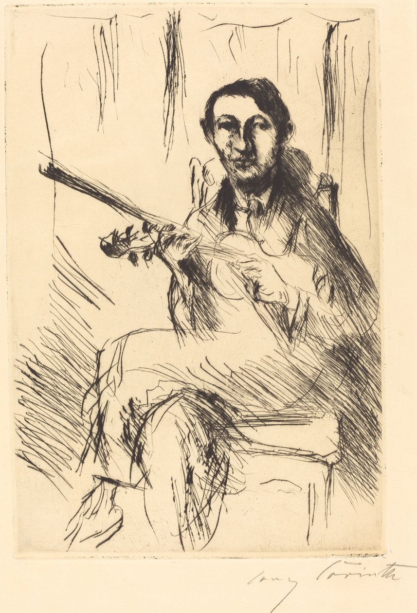 Portrét Andrease Weissgaerbera od Lovis Corinth