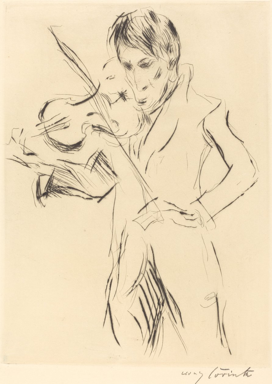 Portrét Andrease Weissgaerbera od Lovis Corinth