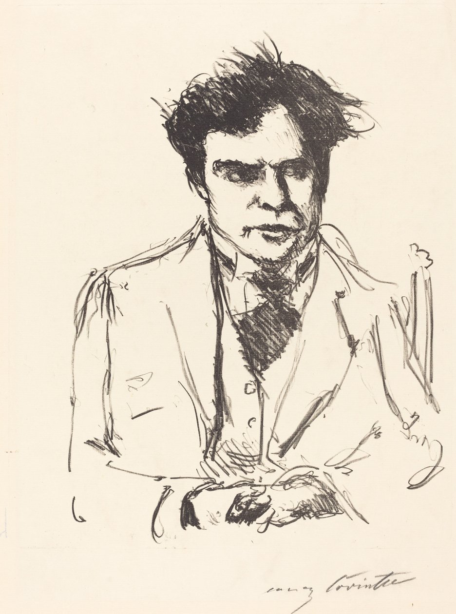 Portrét Josefa Schwarze od Lovis Corinth