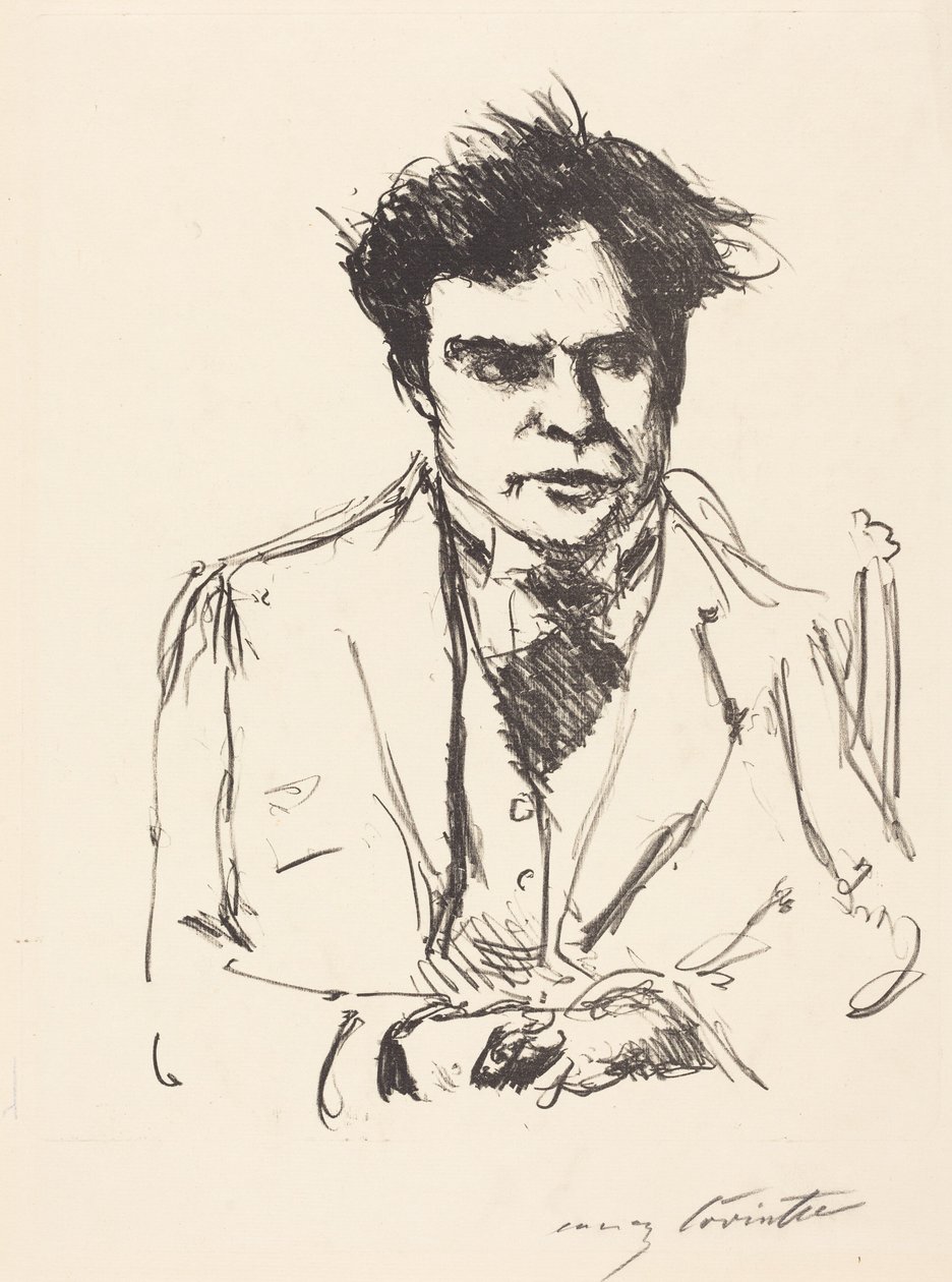 Portrét Josepha Schwarze (Portrait of Joseph Schwarz) od Lovis Corinth