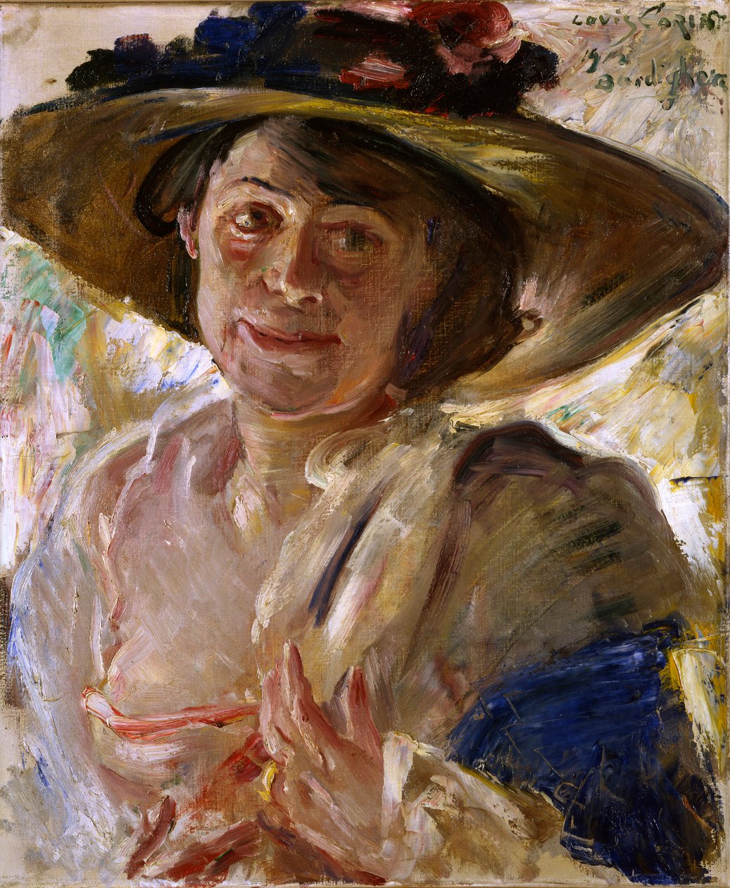 Portrét manželky od Lovis Corinth