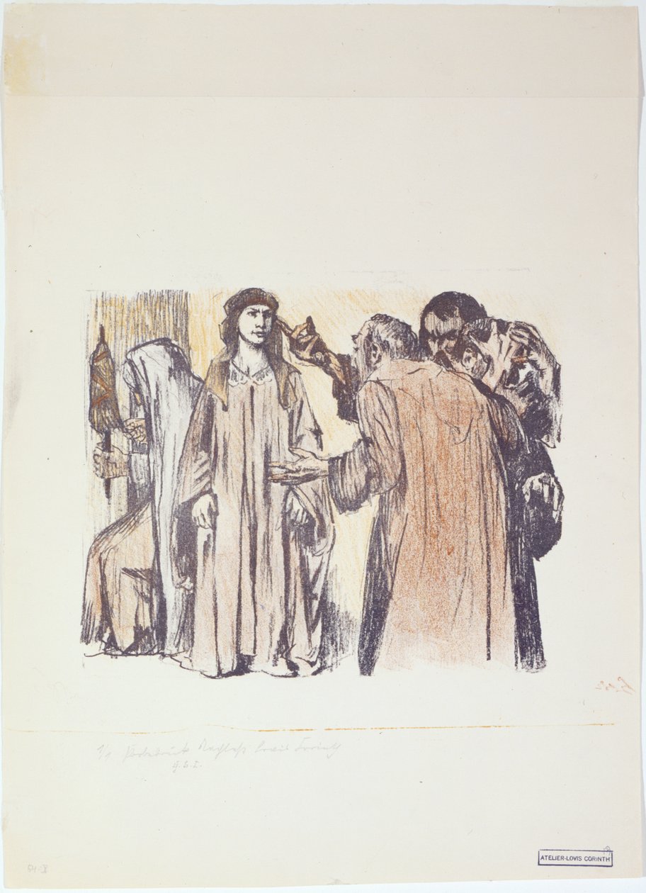 Chambri a Charmi u Juditina domu od Lovis Corinth