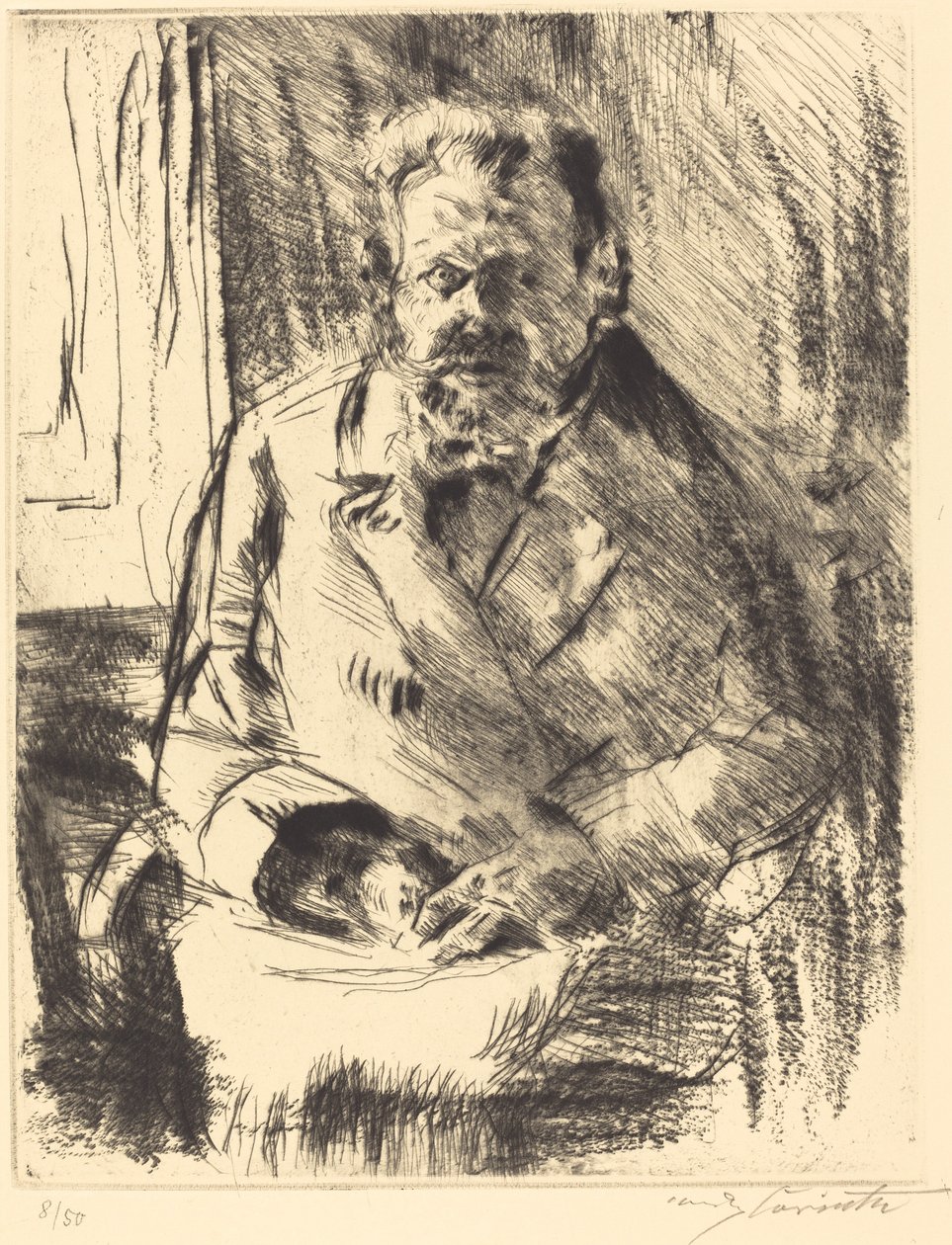 Básník Básník, 1920. od Lovis Corinth