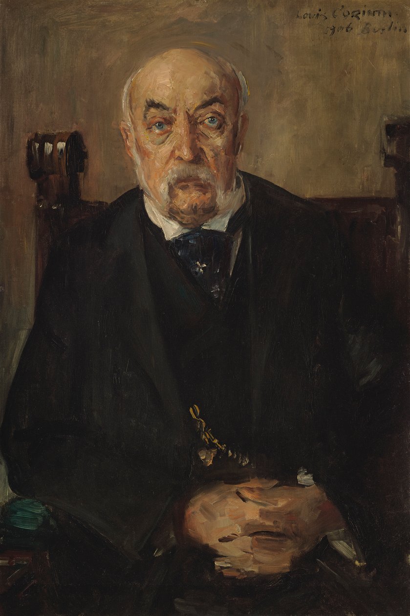 Velmistr lóže Zöllner od Lovis Corinth