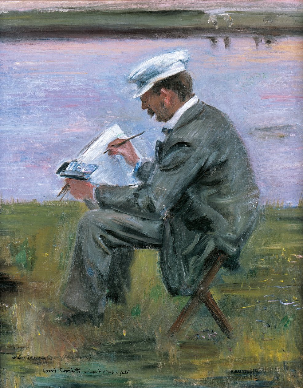 Malíř Leistikow od Lovis Corinth
