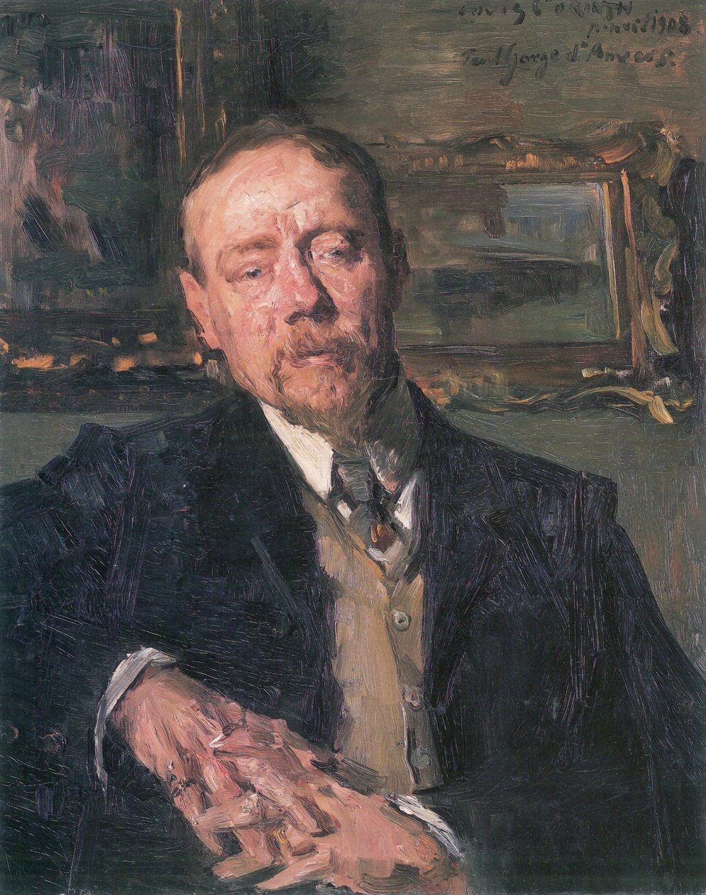 Malíř Paul Gorge od Lovis Corinth