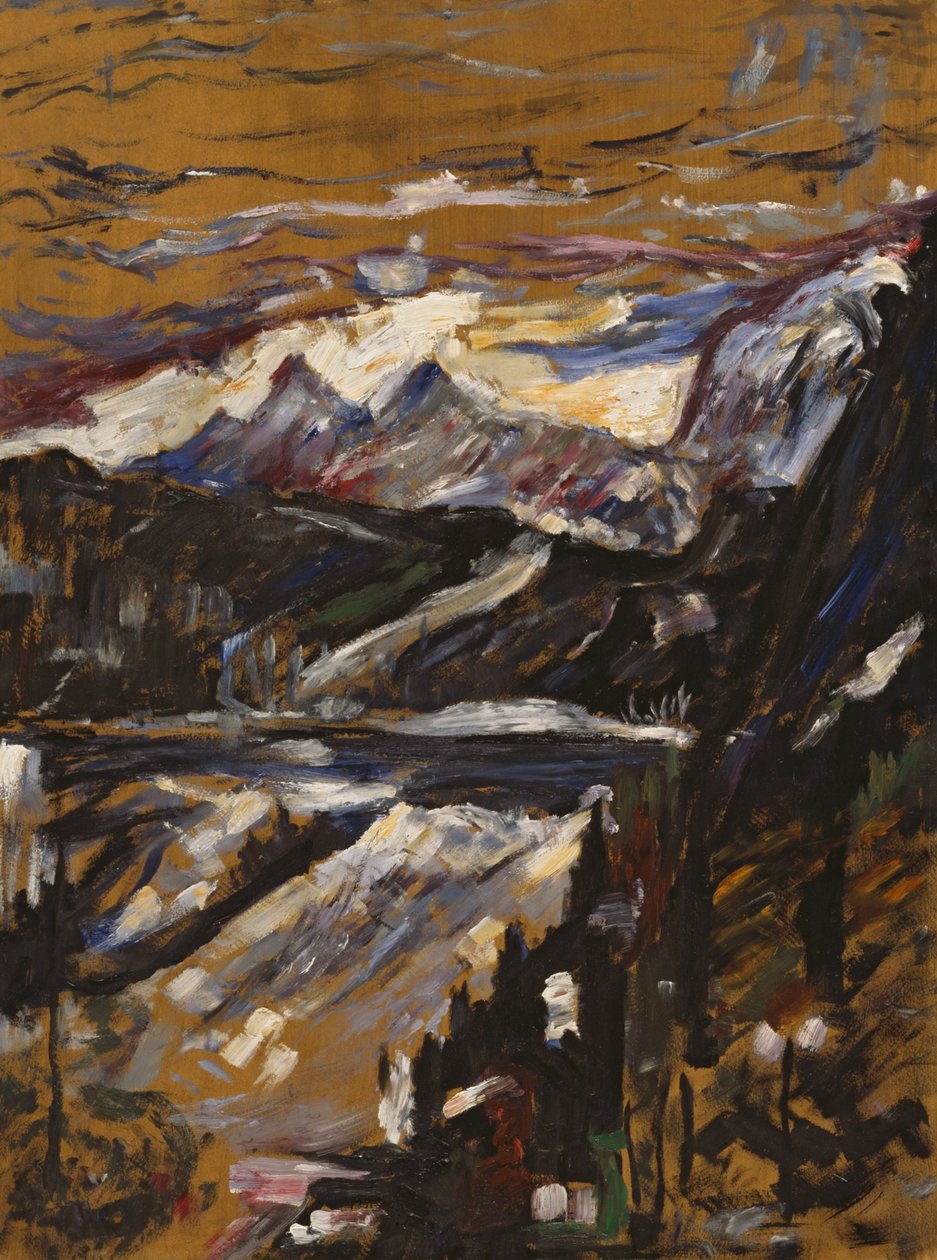 Der Walchensee od Lovis Corinth