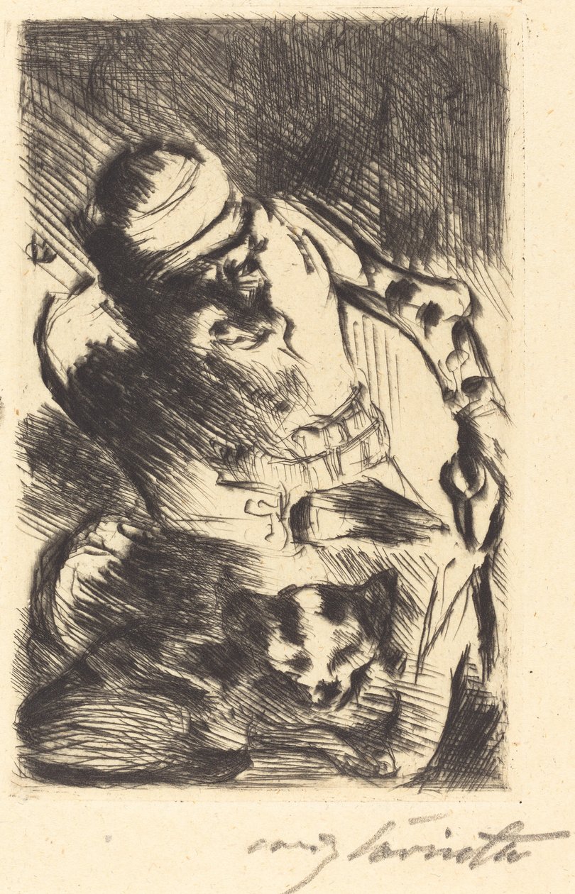 Kočka proroka, 1919. od Lovis Corinth