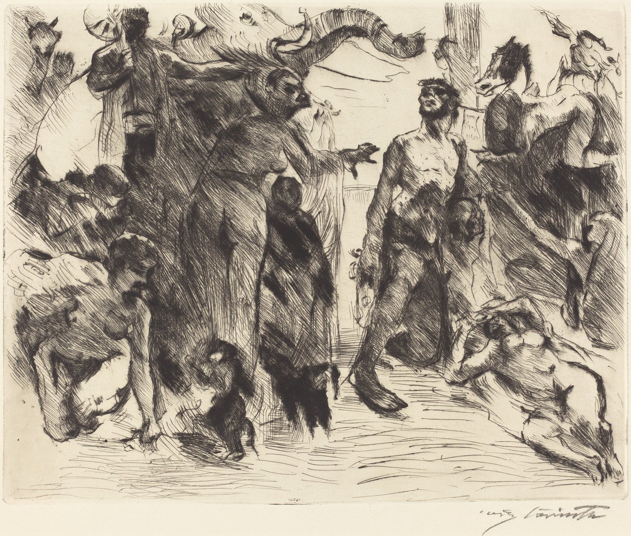 Pokušení svatého Antonína, 1919. od Lovis Corinth