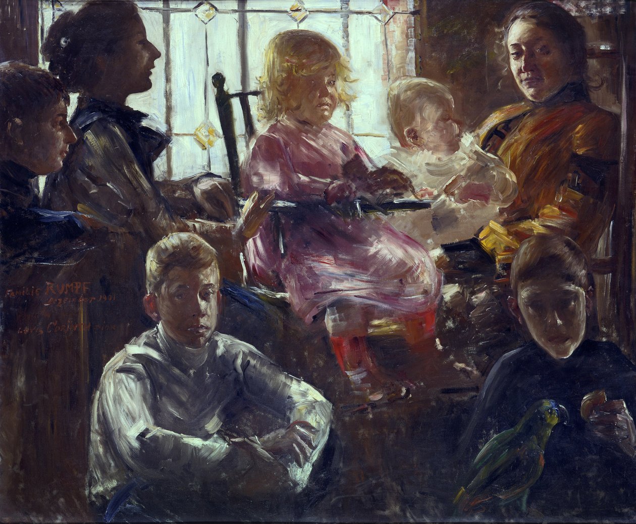 Rodina Rumpfových od Lovis Corinth