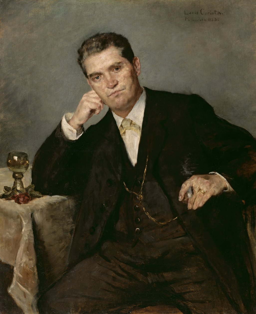 Franz Heinrich Corinth, umělcův otec od Lovis Corinth