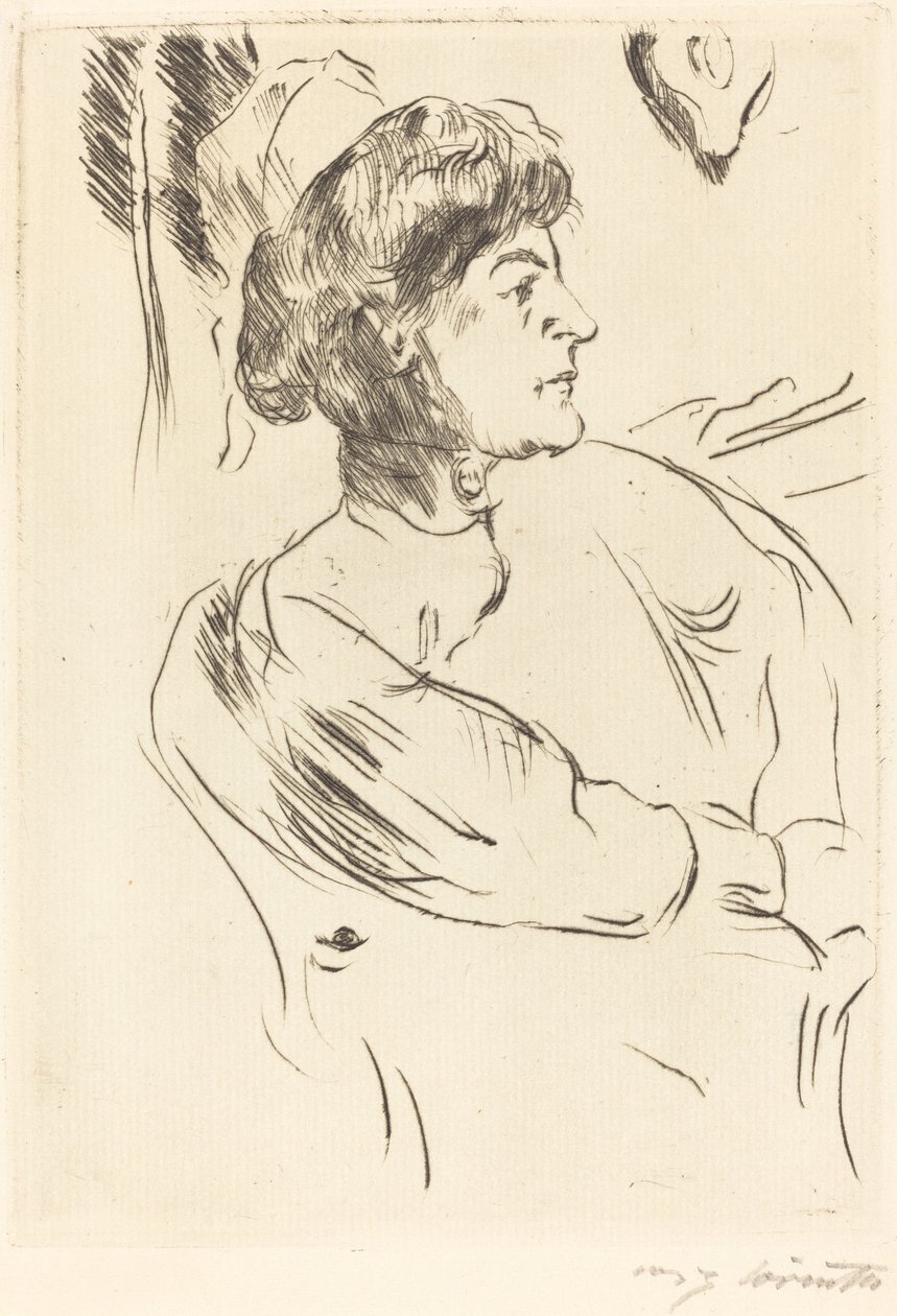 Zdravotní sestra, 1914. od Lovis Corinth