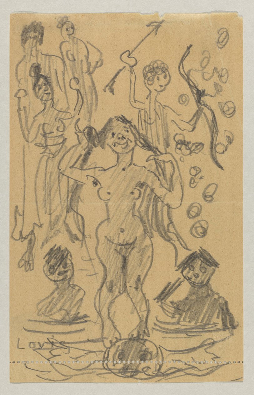 Lovis Corinth a Carl Strathmann od Lovis Corinth