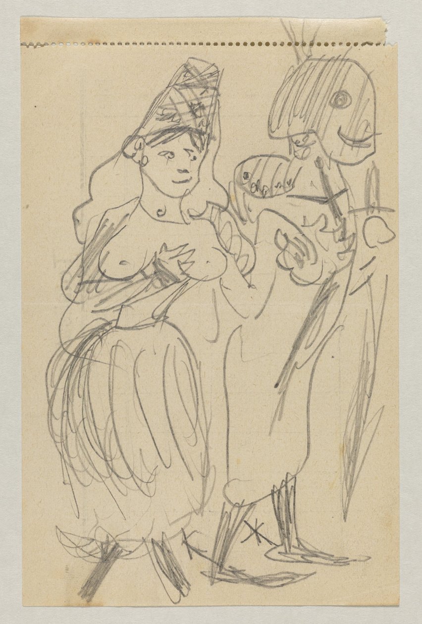 Lovis Corinth a Carl Strathmann od Lovis Corinth