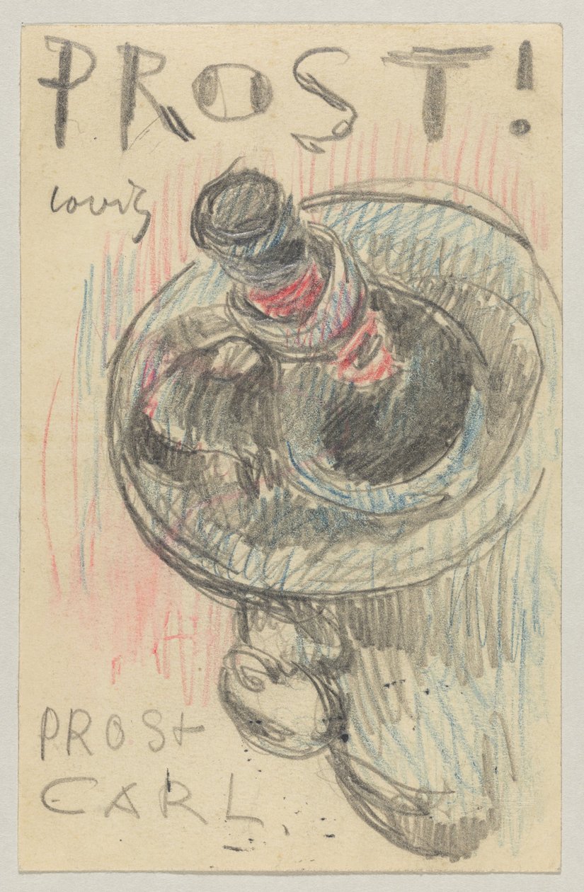 Lovis Corinth Elly Strathmann: pohlednice, poštovní razítko 22. května 1911 od Lovis Corinth