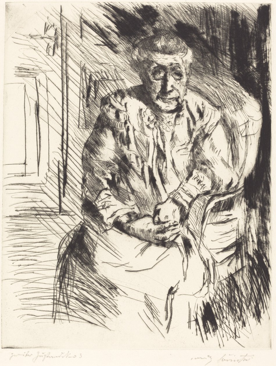 Ma Belle Mere Tchyně, 1919. od Lovis Corinth