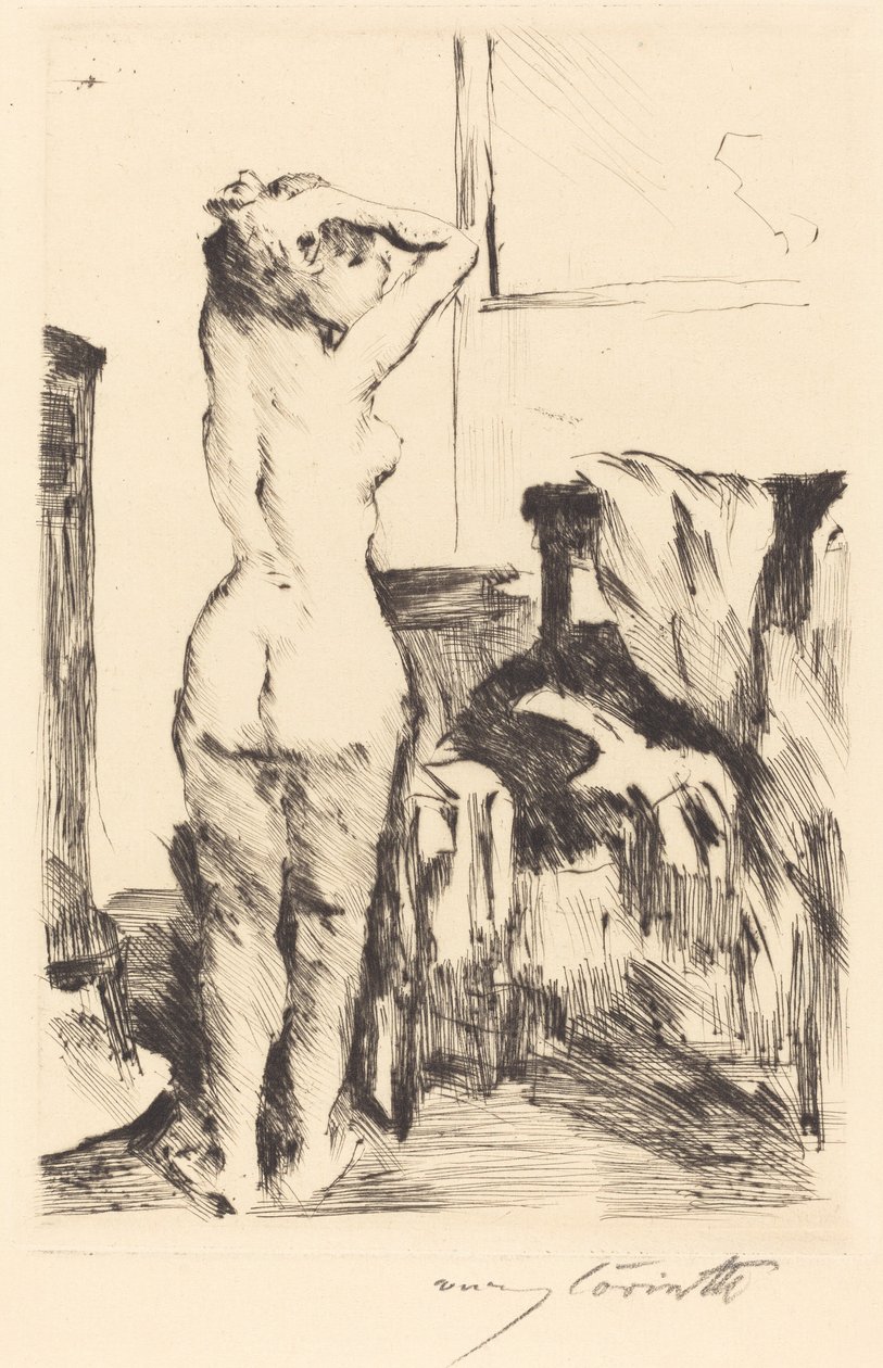 Modellstudie Studie modelu, 1916. od Lovis Corinth