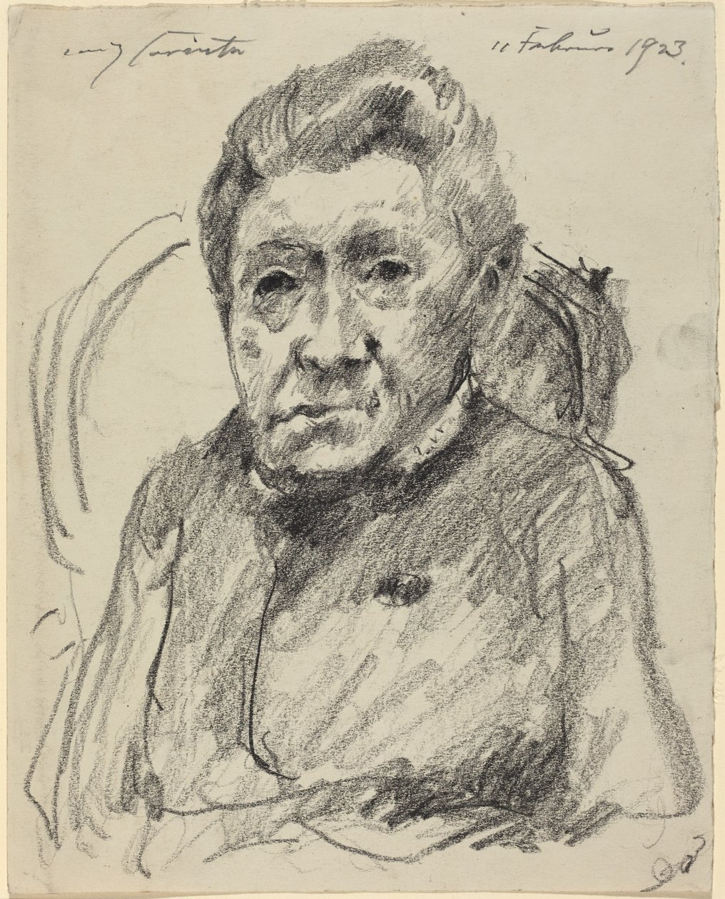 Paní Hedwig Berend od Lovis Corinth