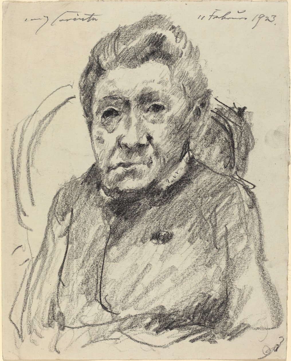 paní. Hedwig Berend, 1923. od Lovis Corinth