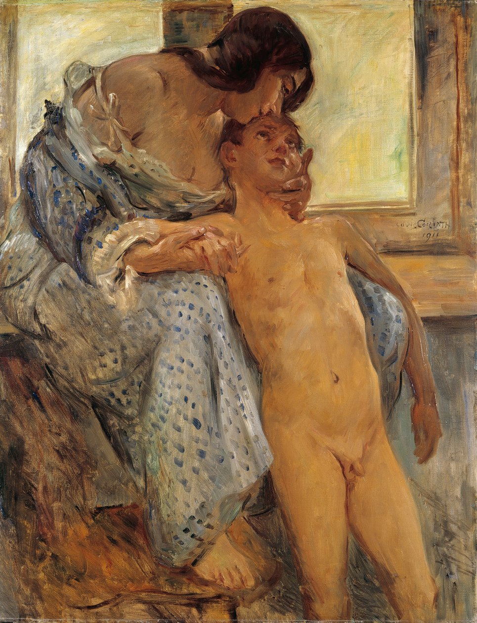 Mateřská láska od Lovis Corinth
