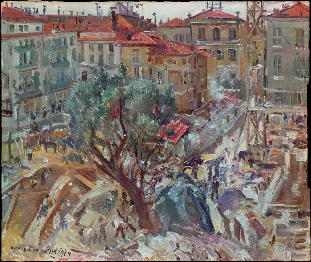 Nová budova v Monte Carlu od Lovis Corinth