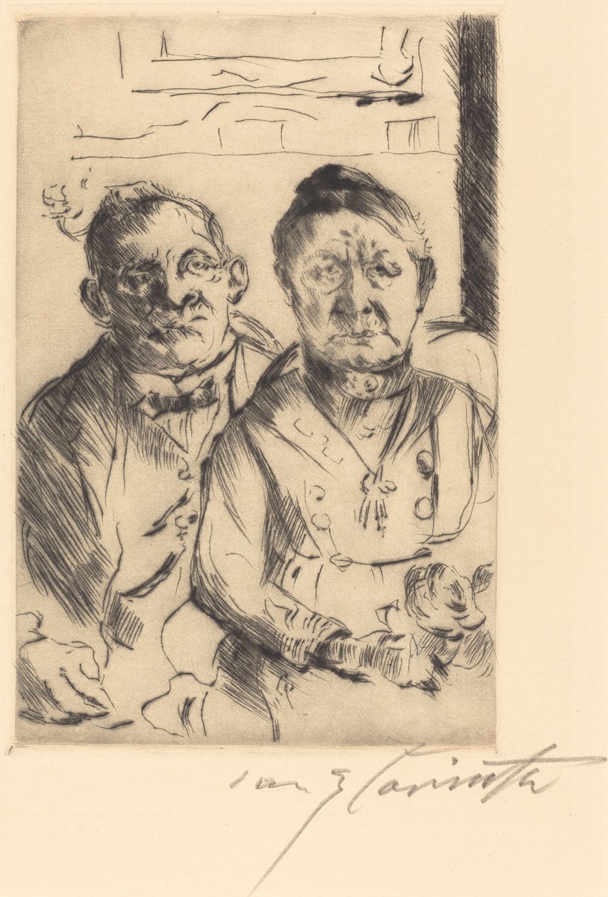 Východopruský pár (pár z východního Pruska) od Lovis Corinth