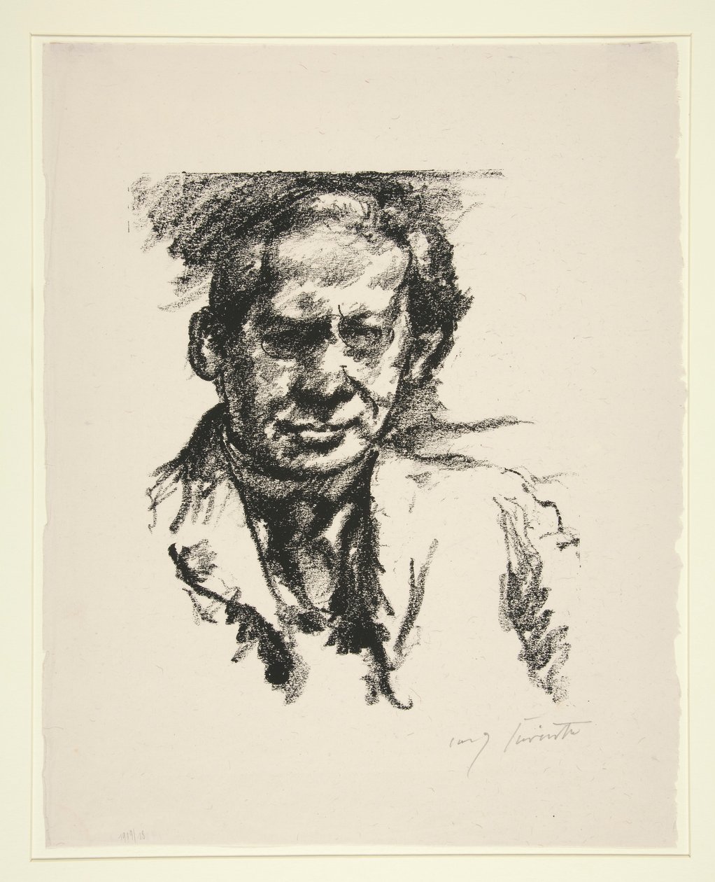 Portrét Arno Holze od Lovis Corinth