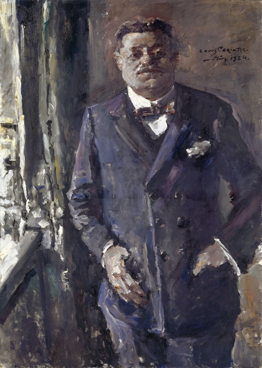 Portrét Friedricha Eberta 1871-1925, prezidenta Německé říše, 1924. od Lovis Corinth