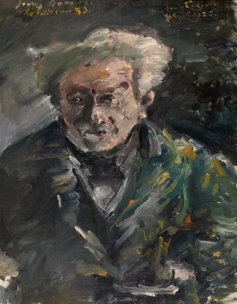 Portrét George Brandes 1842-1927 od Lovis Corinth