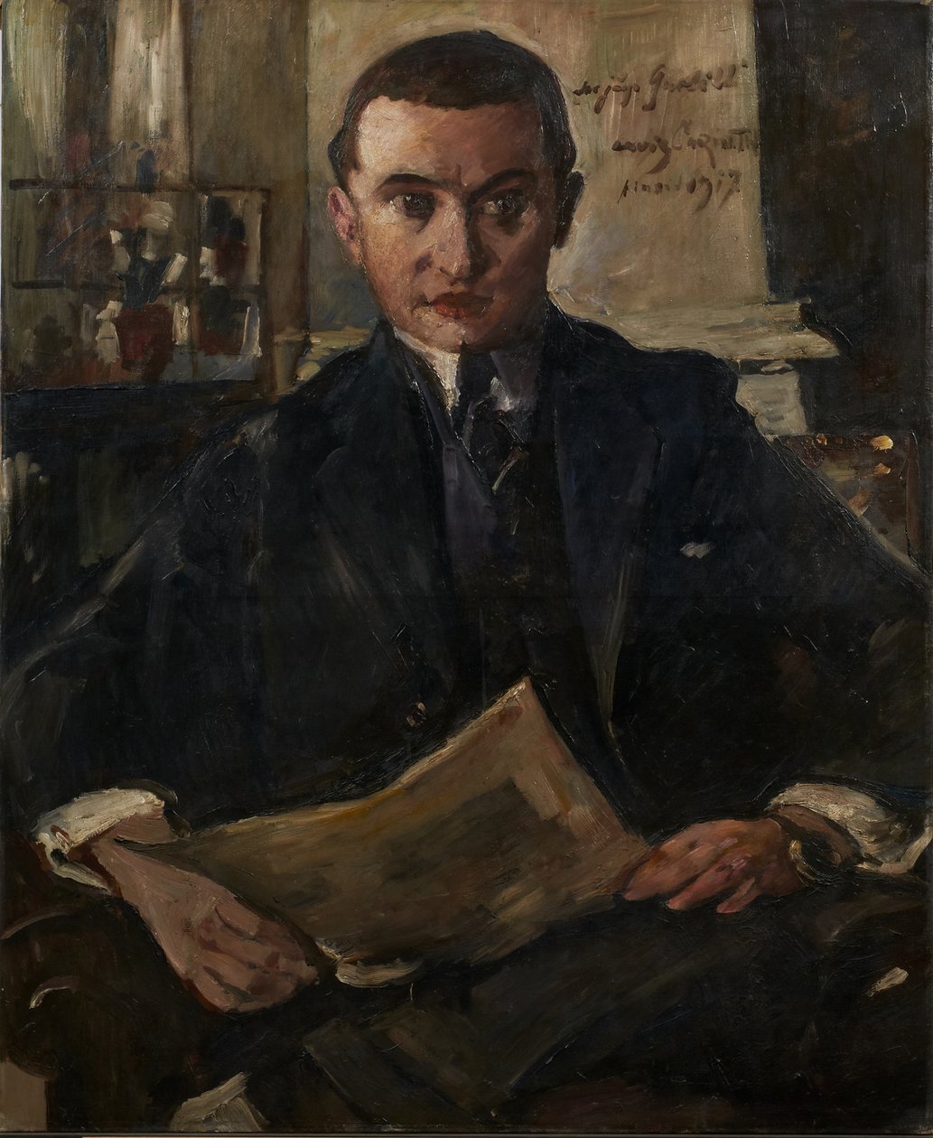 Portrét Wolfganga Gurlitta od Lovis Corinth