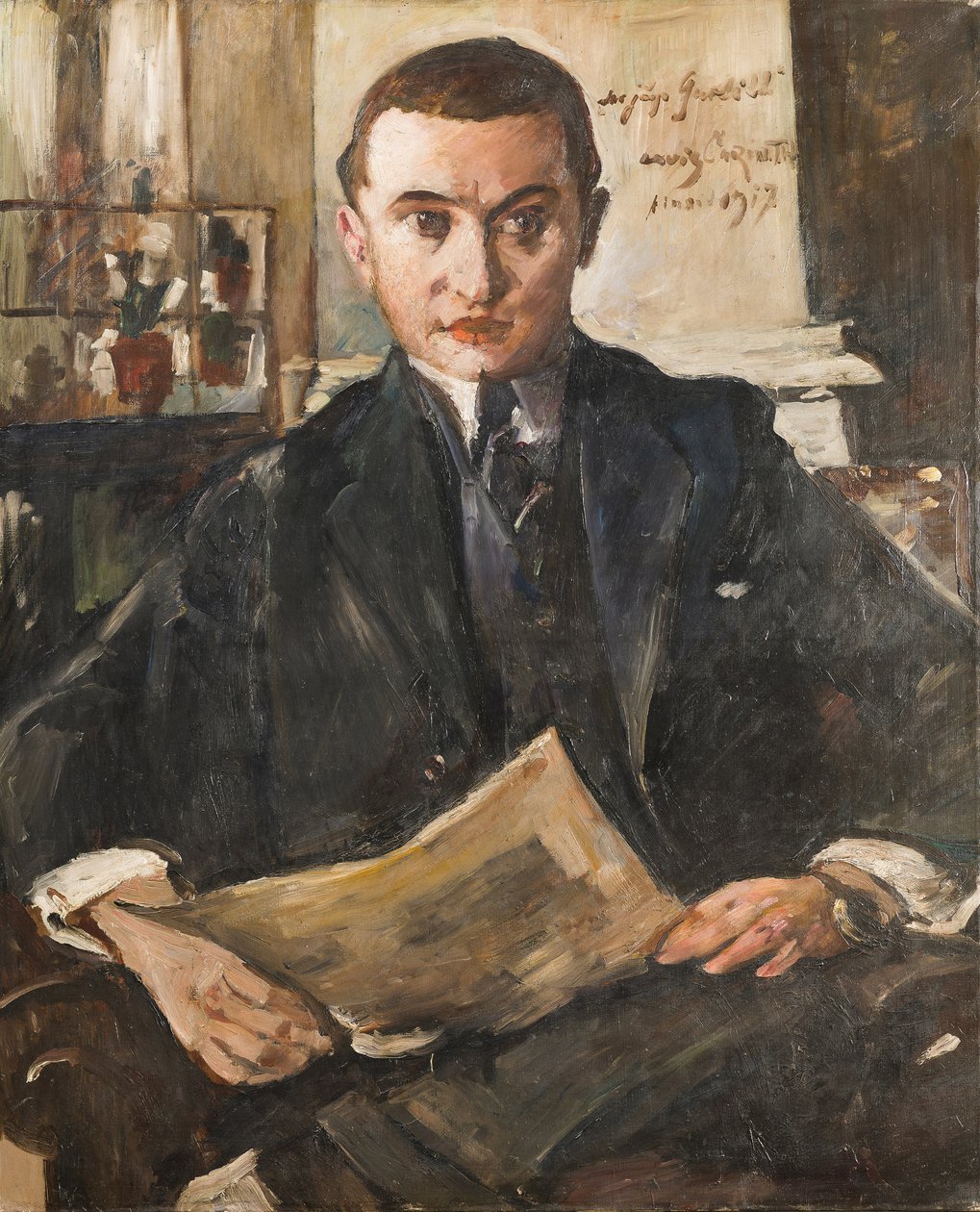 Portrét Wolfganga Gurlitta, 1917. od Lovis Corinth